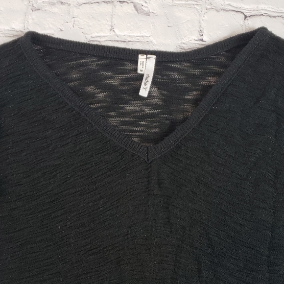 Shimmer V-Neck Sweater - Picture 2 of 6